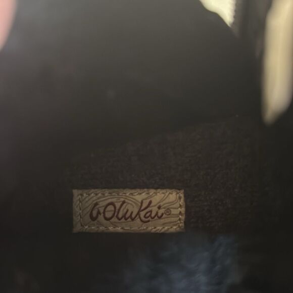 OluKai Genuine Shearling Sneaker Boots 8 1/2 - Picture 7 of 12